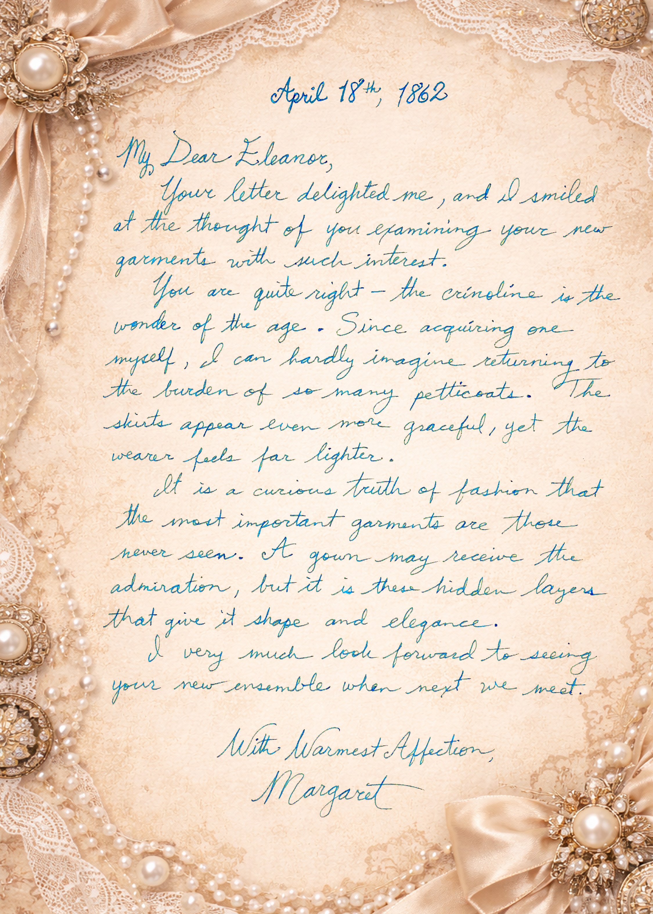 Letter - To Eleanor From Margaret.jpg