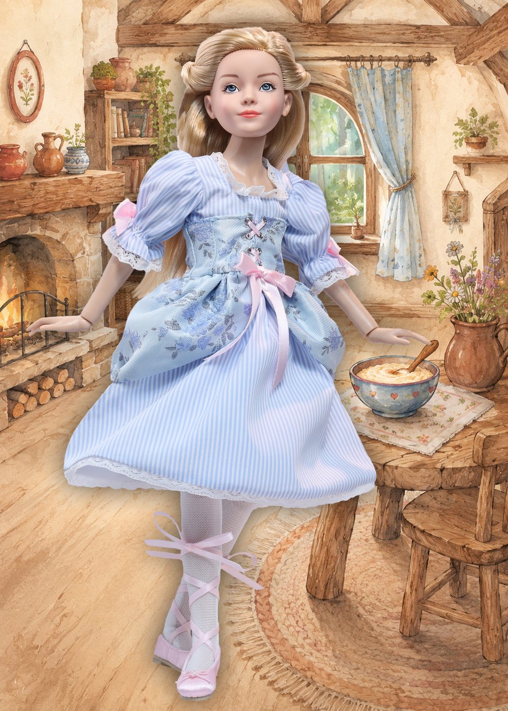 blue goldilocks dress Goldilocks at Anne's Clubhouse: June Subscription Box Extra — VDC