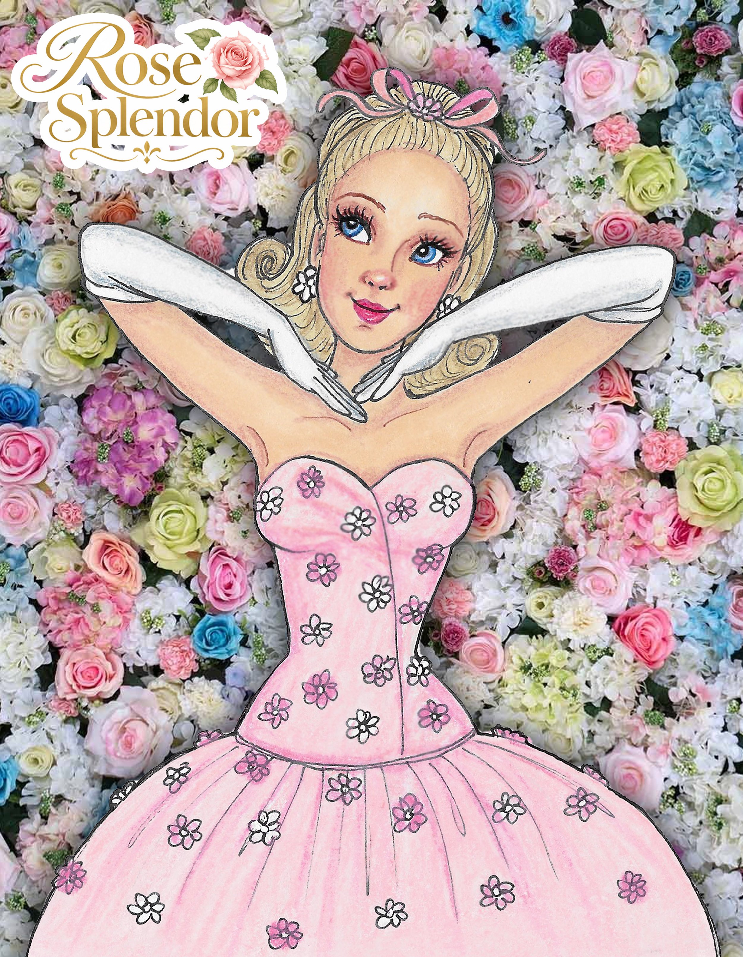Rose Splendor Illustration- Flower Wall 2.jpg