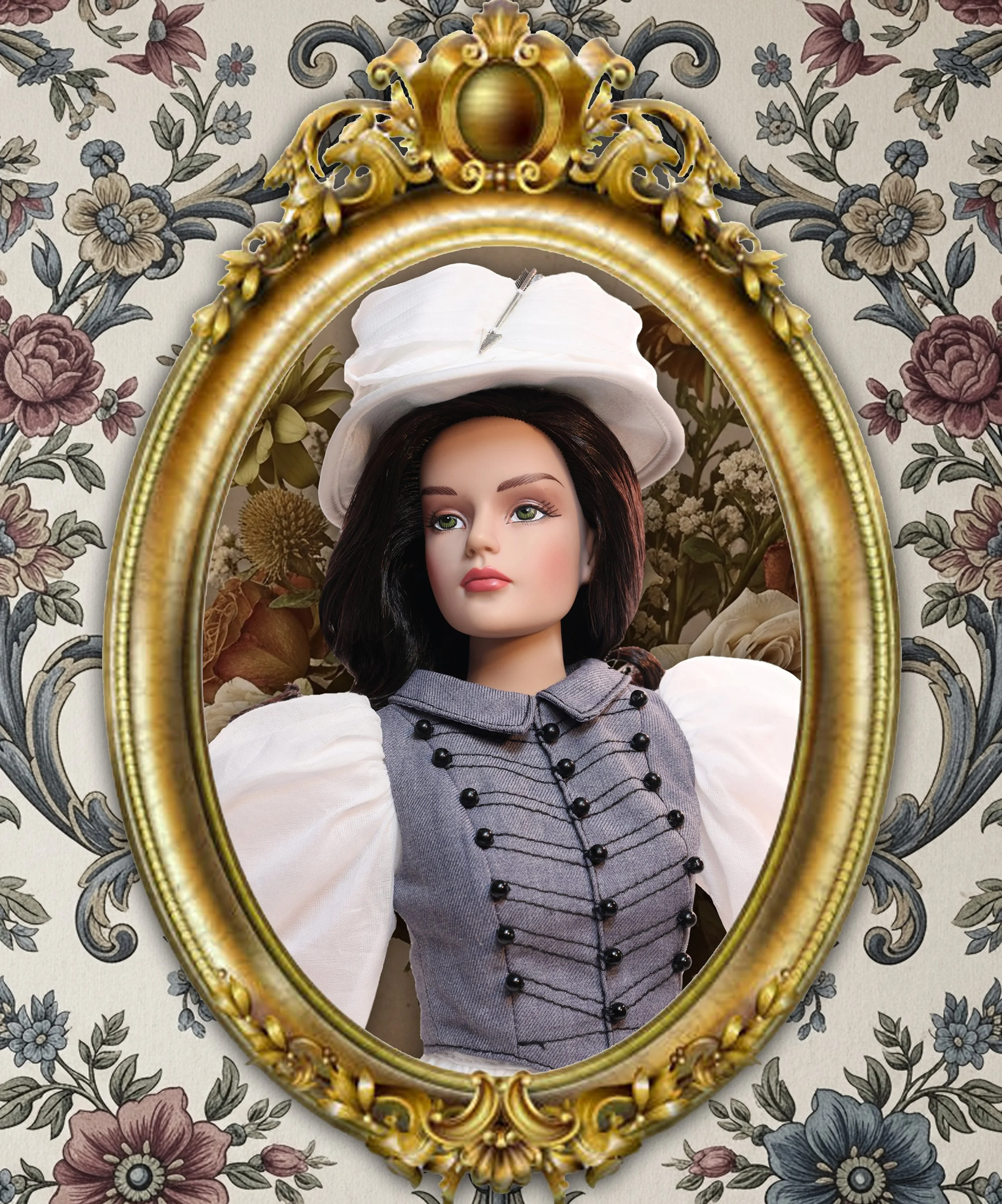 1820 Archery Fashion - Antique Portrait.jpg