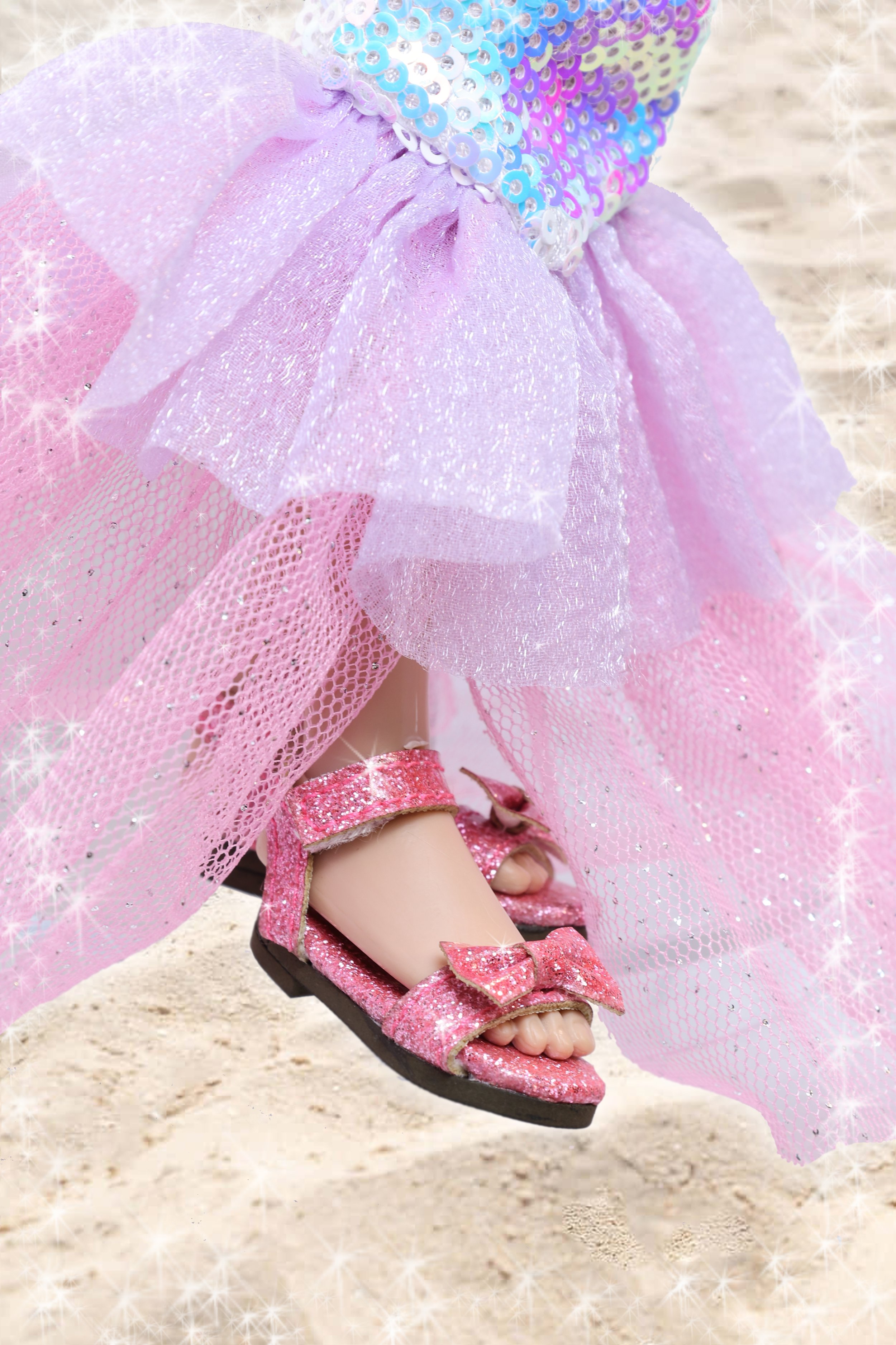 Pink Shoes & Mermaid Tail Close Up(1).jpg