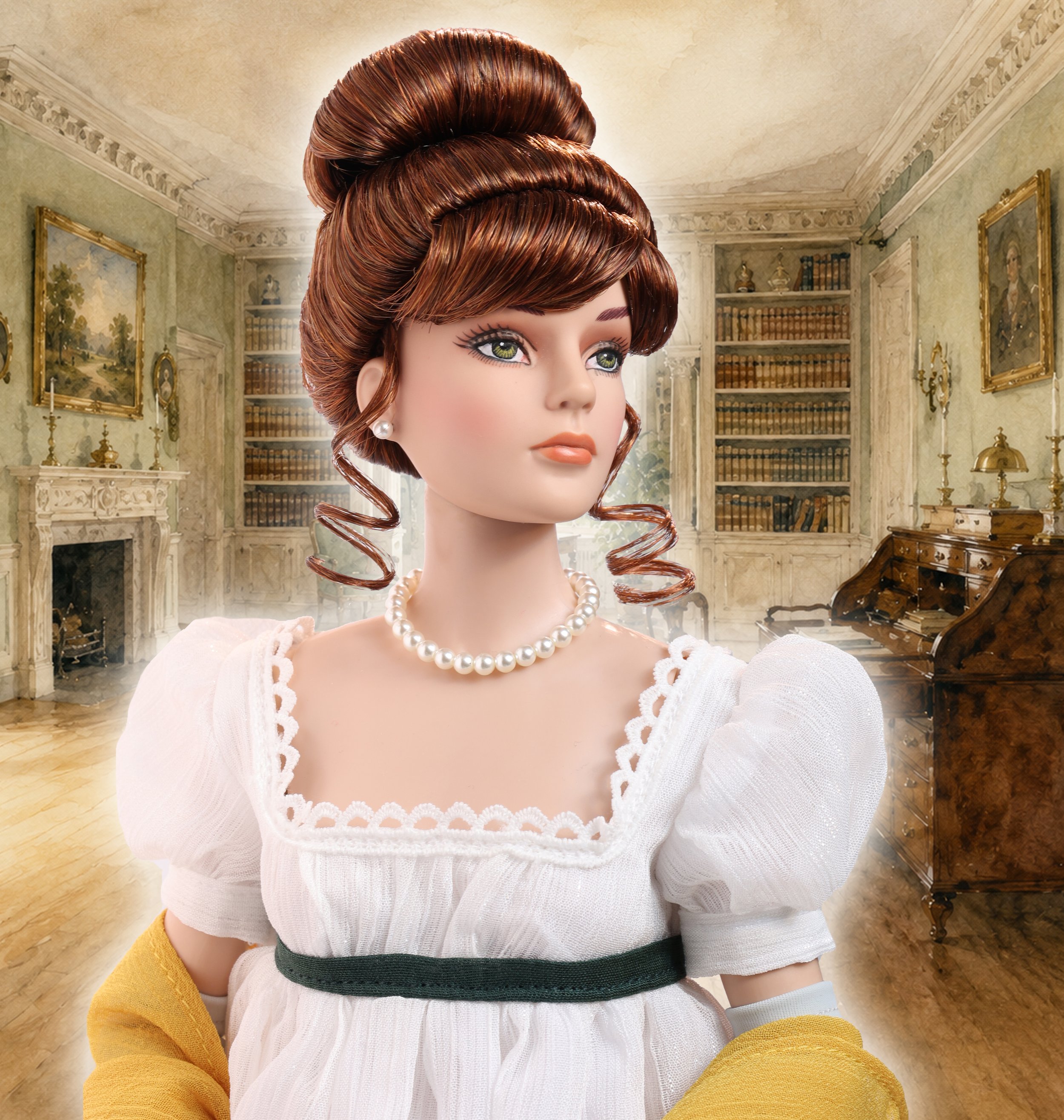 Rosewood Pearls Jewelry Set