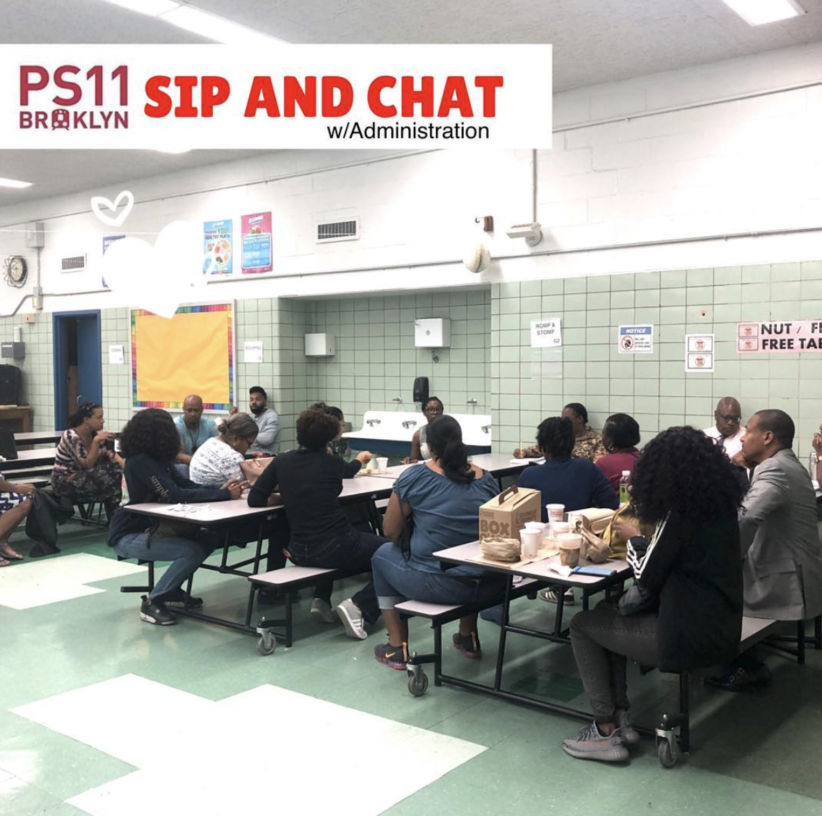 Sip + Chat w/ Administration (Cafeteria)