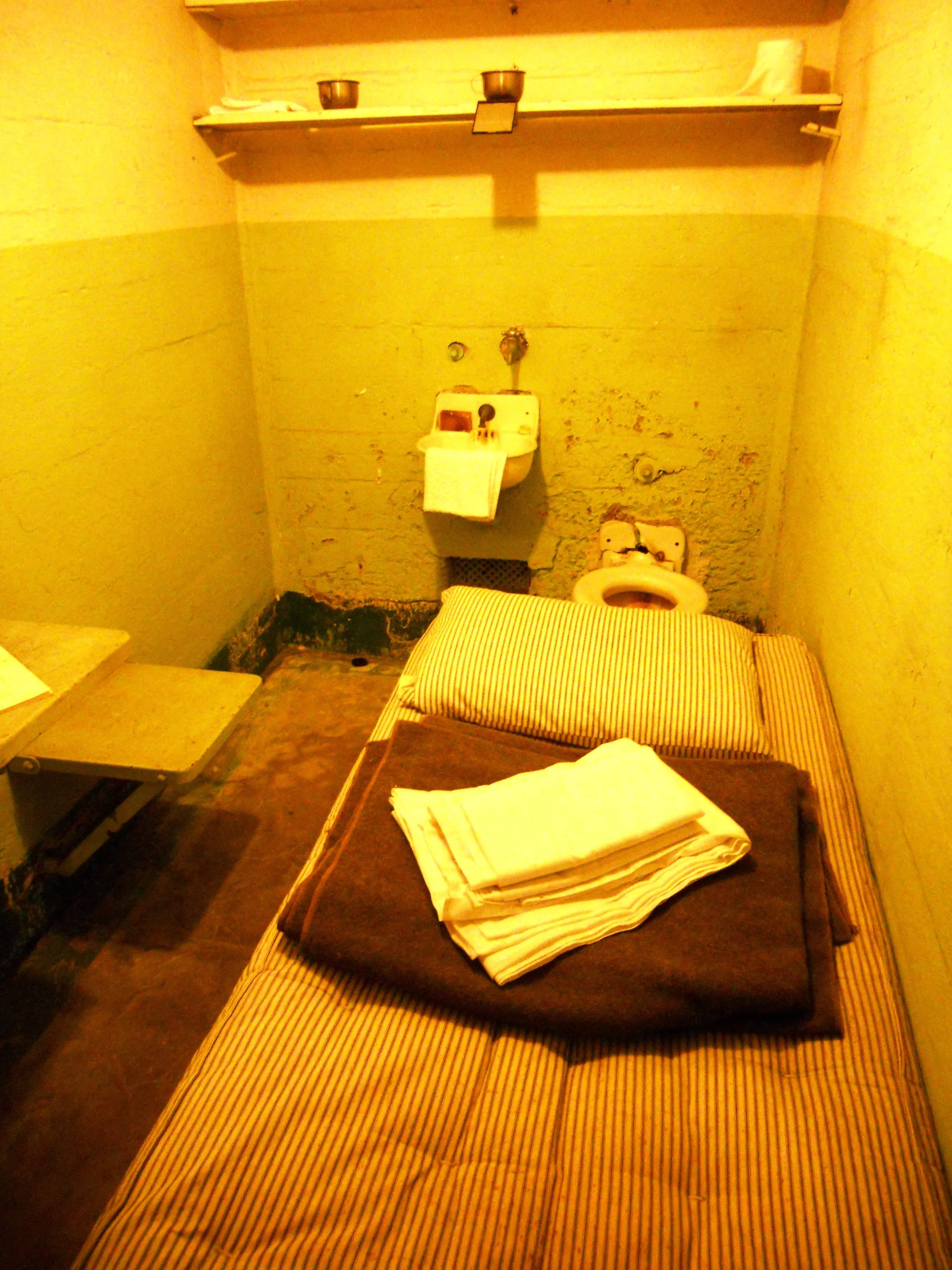 Visitors have the chance to tour several of the cells