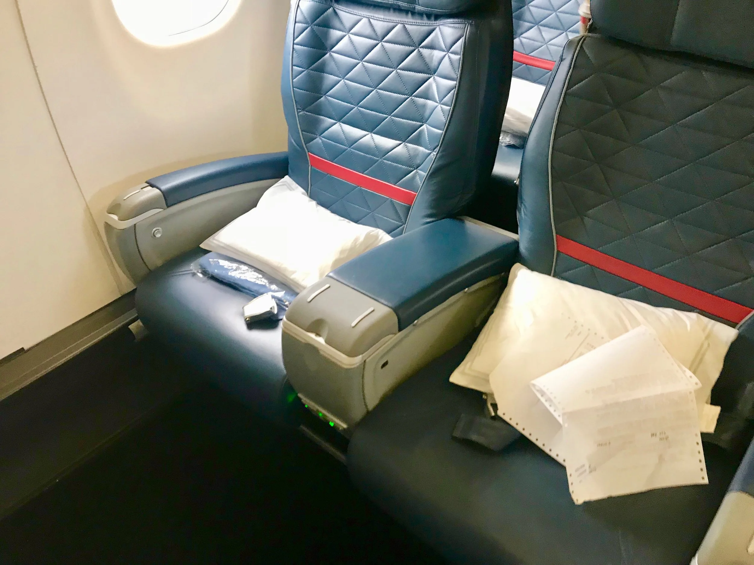 Seat 1D is a window bulkhead seat