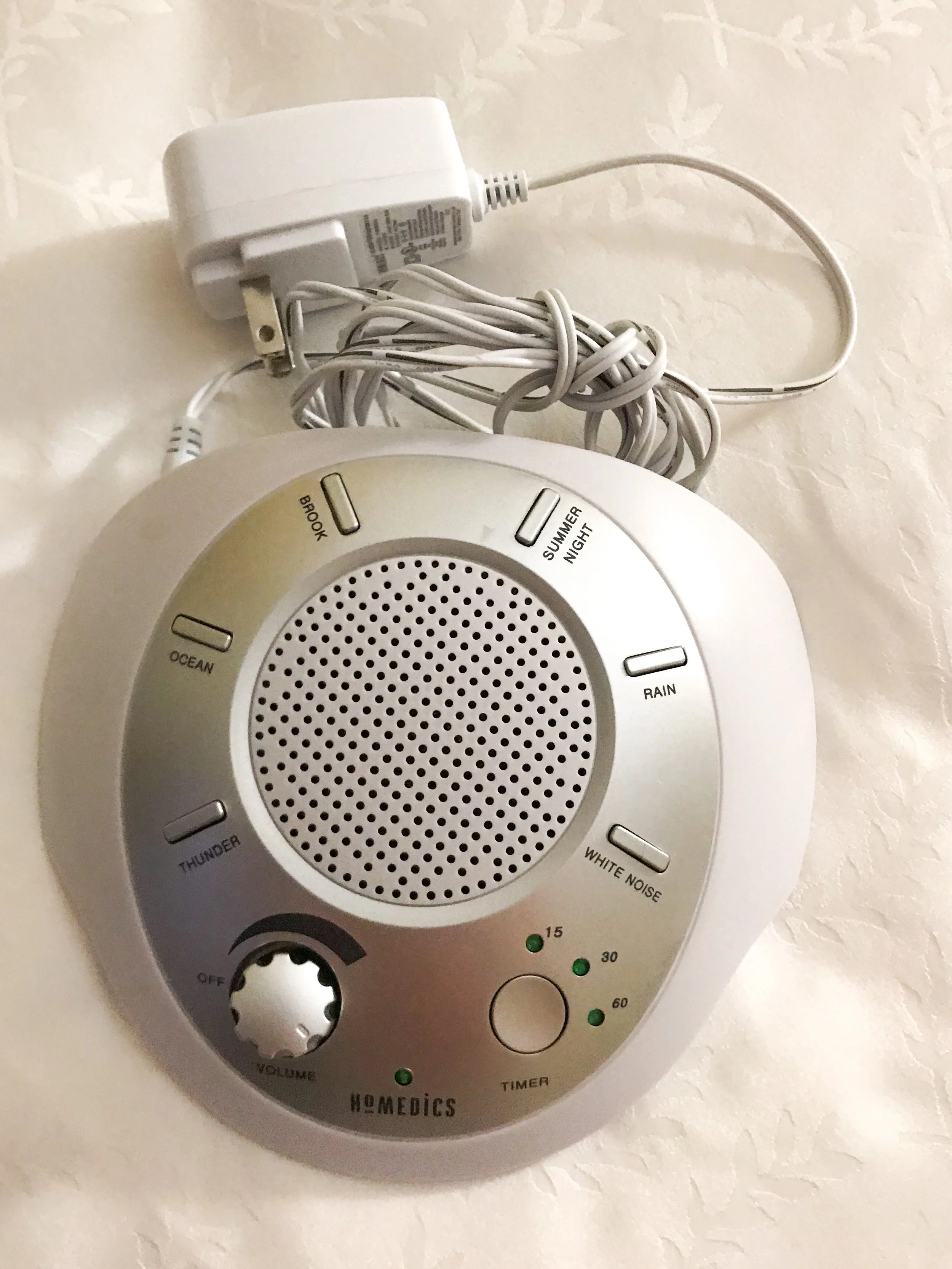 I’ve never seen a white noise machine in a hotel before - it worked great at night!