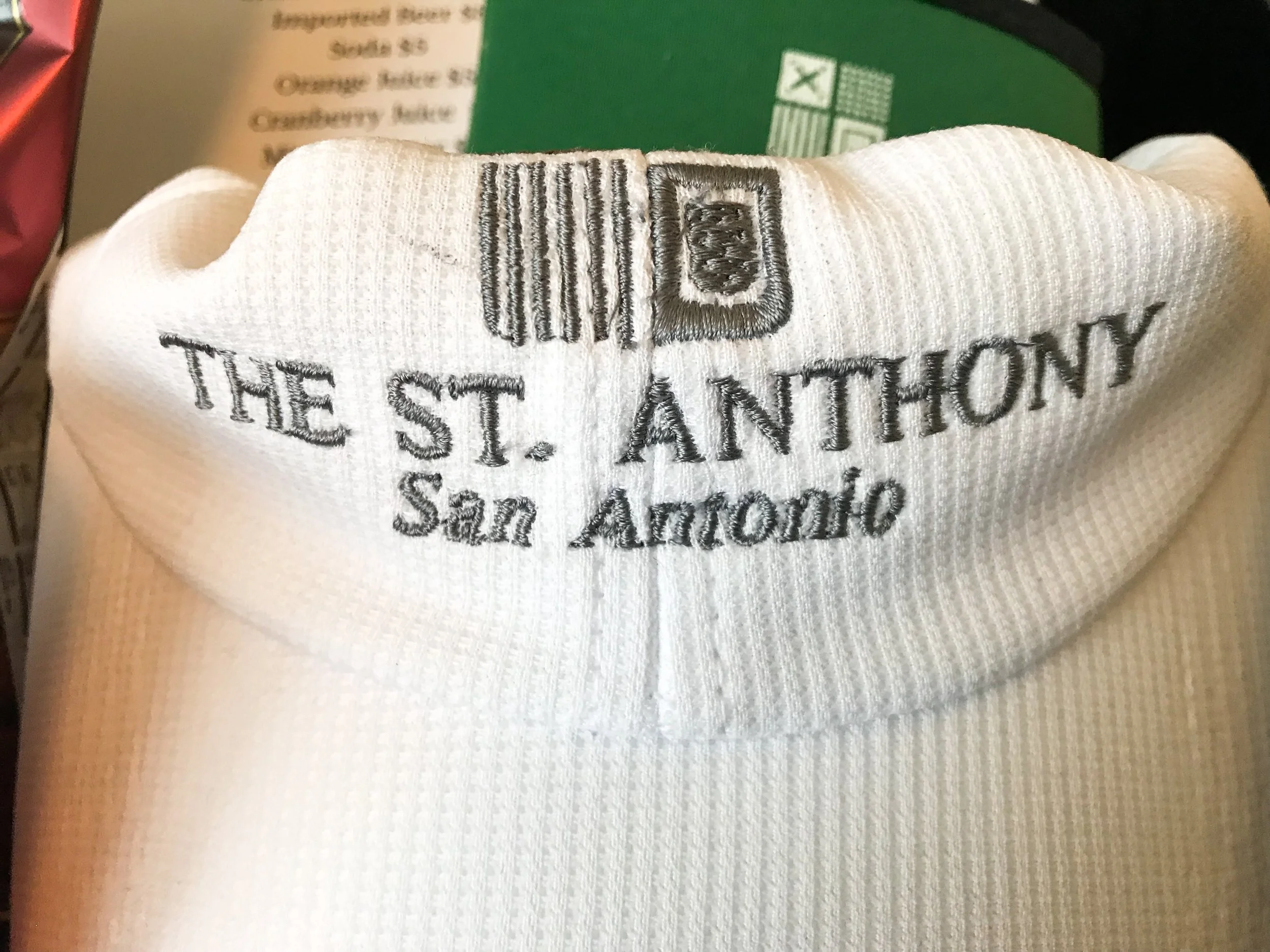 Guests could purchase a St. Anthony hat (if you really wanted one).