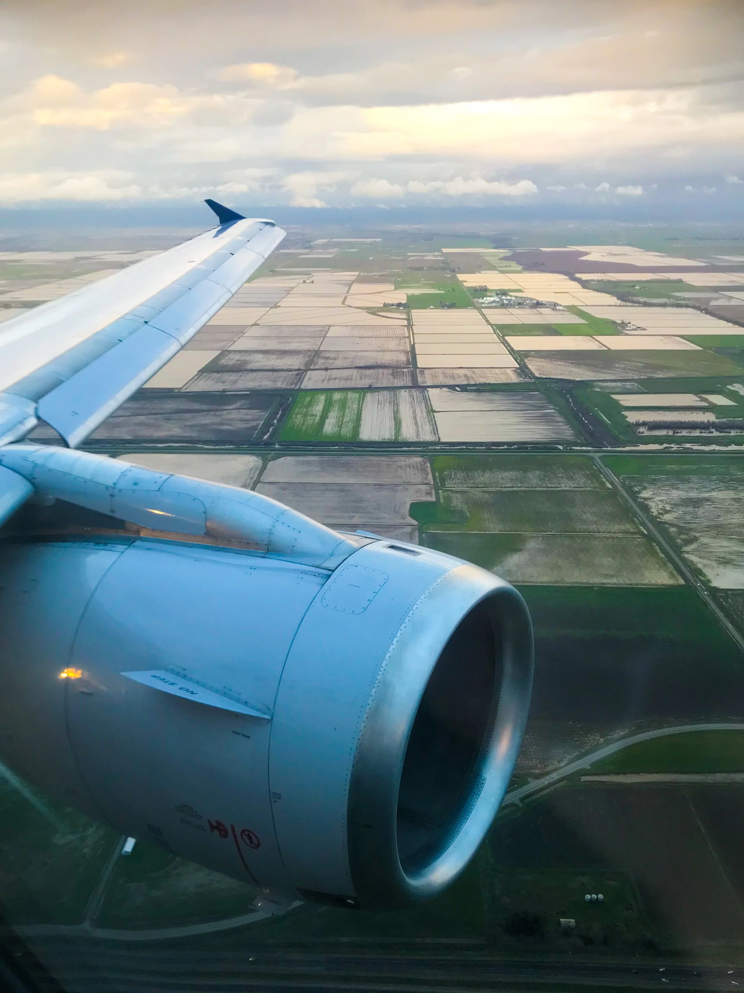 On final approach into Sacramento.