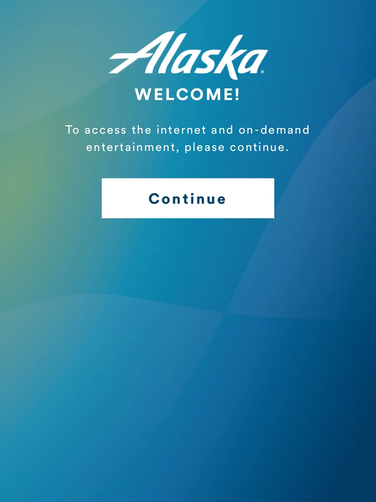 Alaska offers internet for purchase, provided by GoGo.