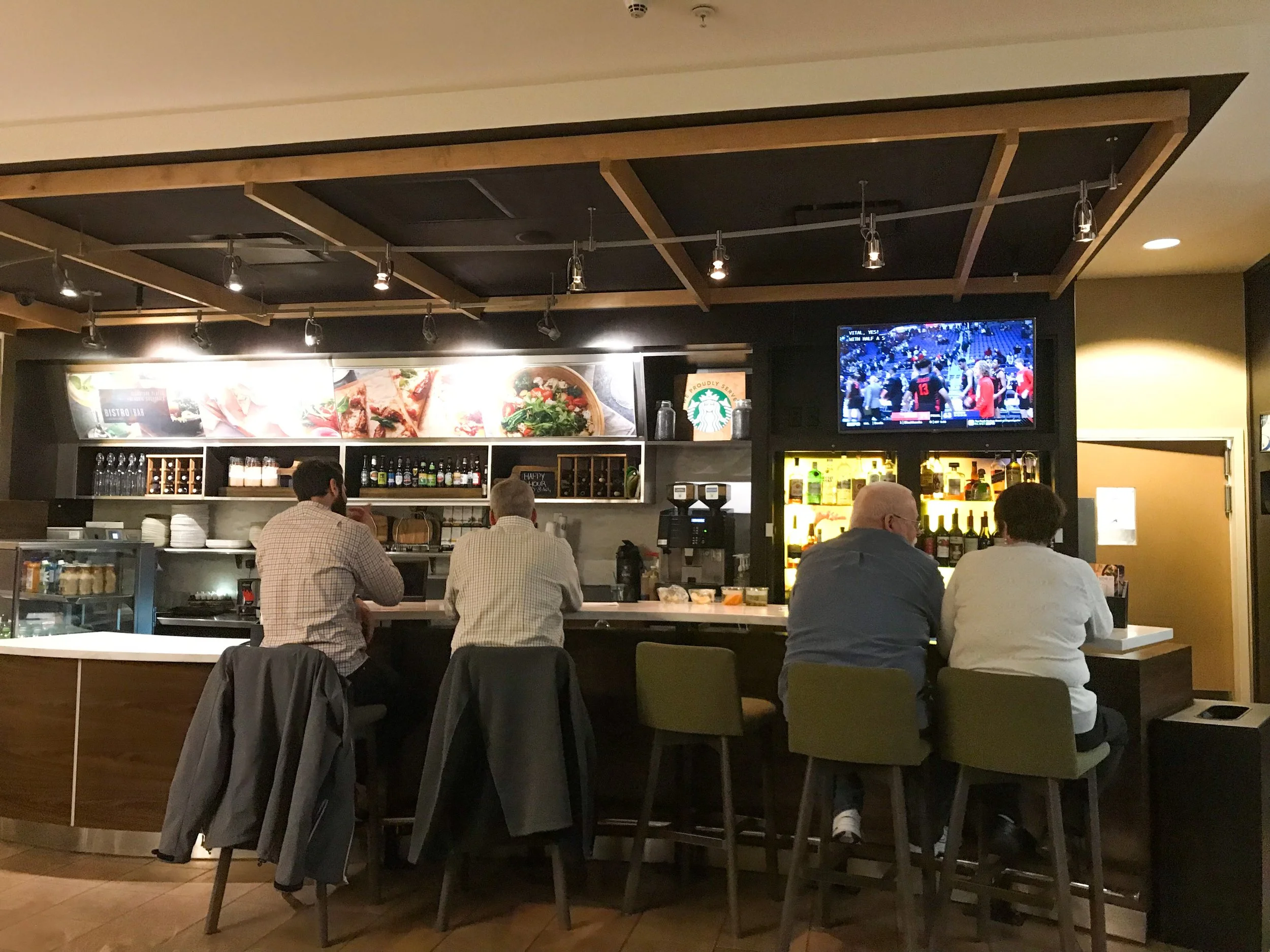 The bar at The Bistro.