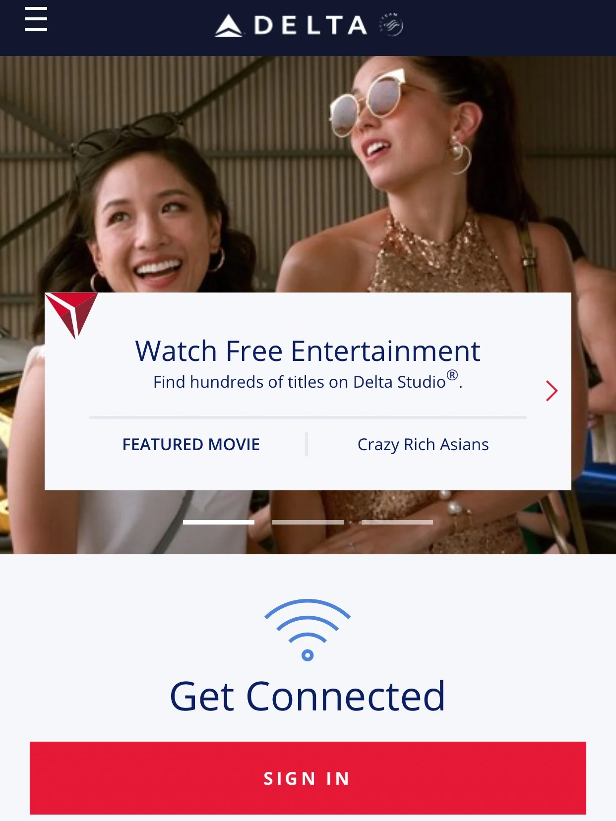 The streaming content includes several new releases, as well as some classic movies and shows.