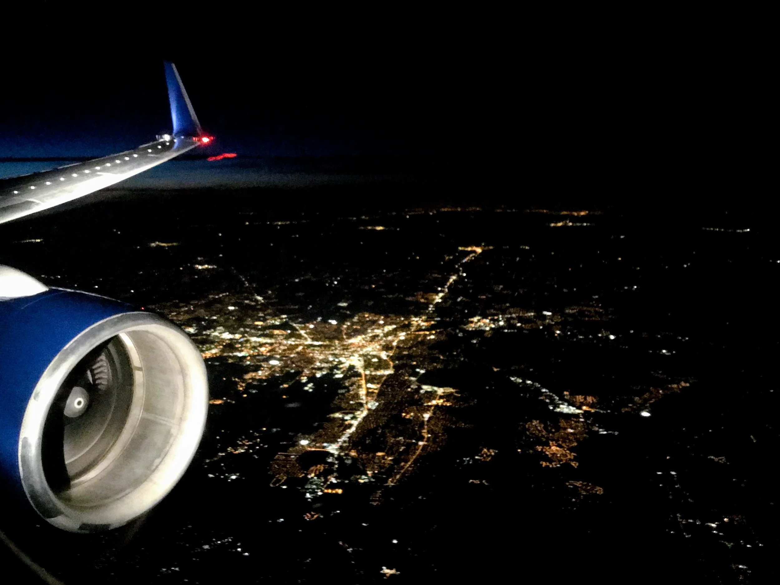 Descending into Atlanta.