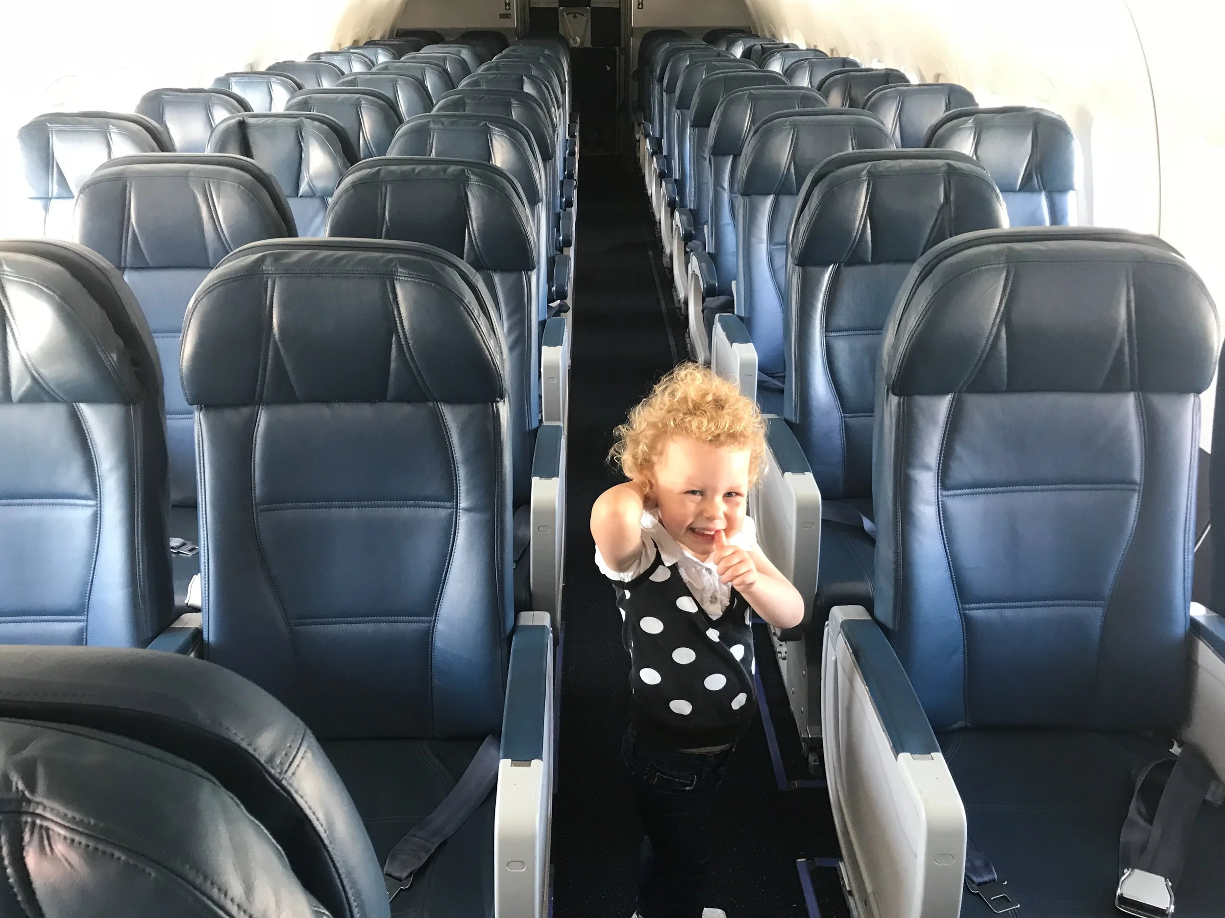 Delta allows families traveling with small children to board early.