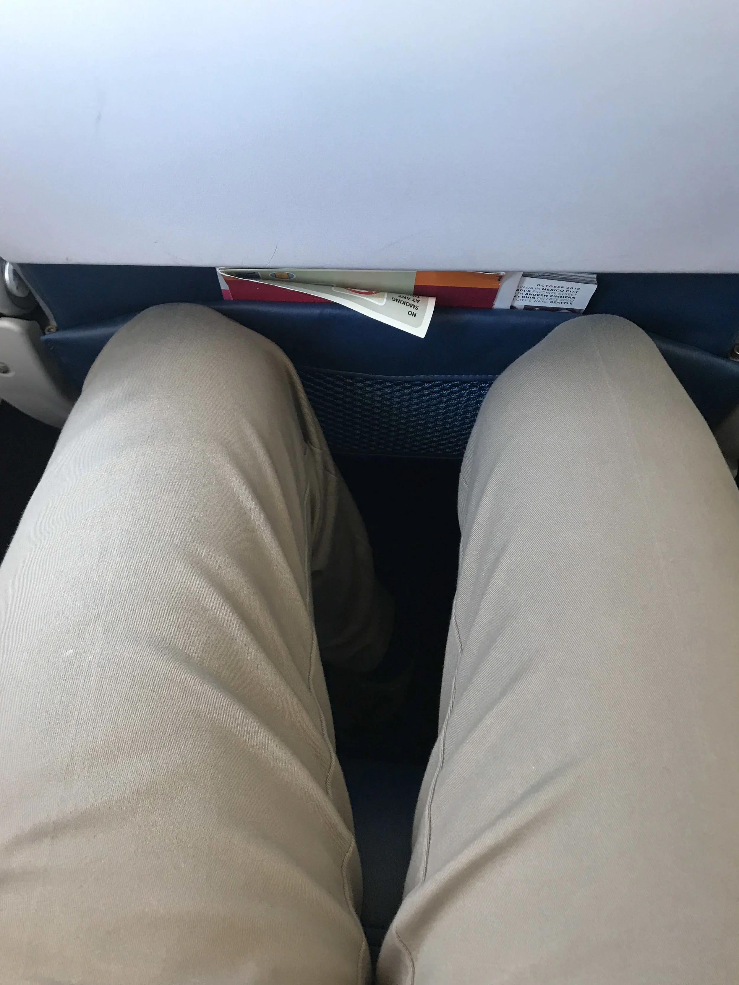 The legroom was tight, but no different than Delta’s other aircraft types or economy seats on other legacy U.S carriers.