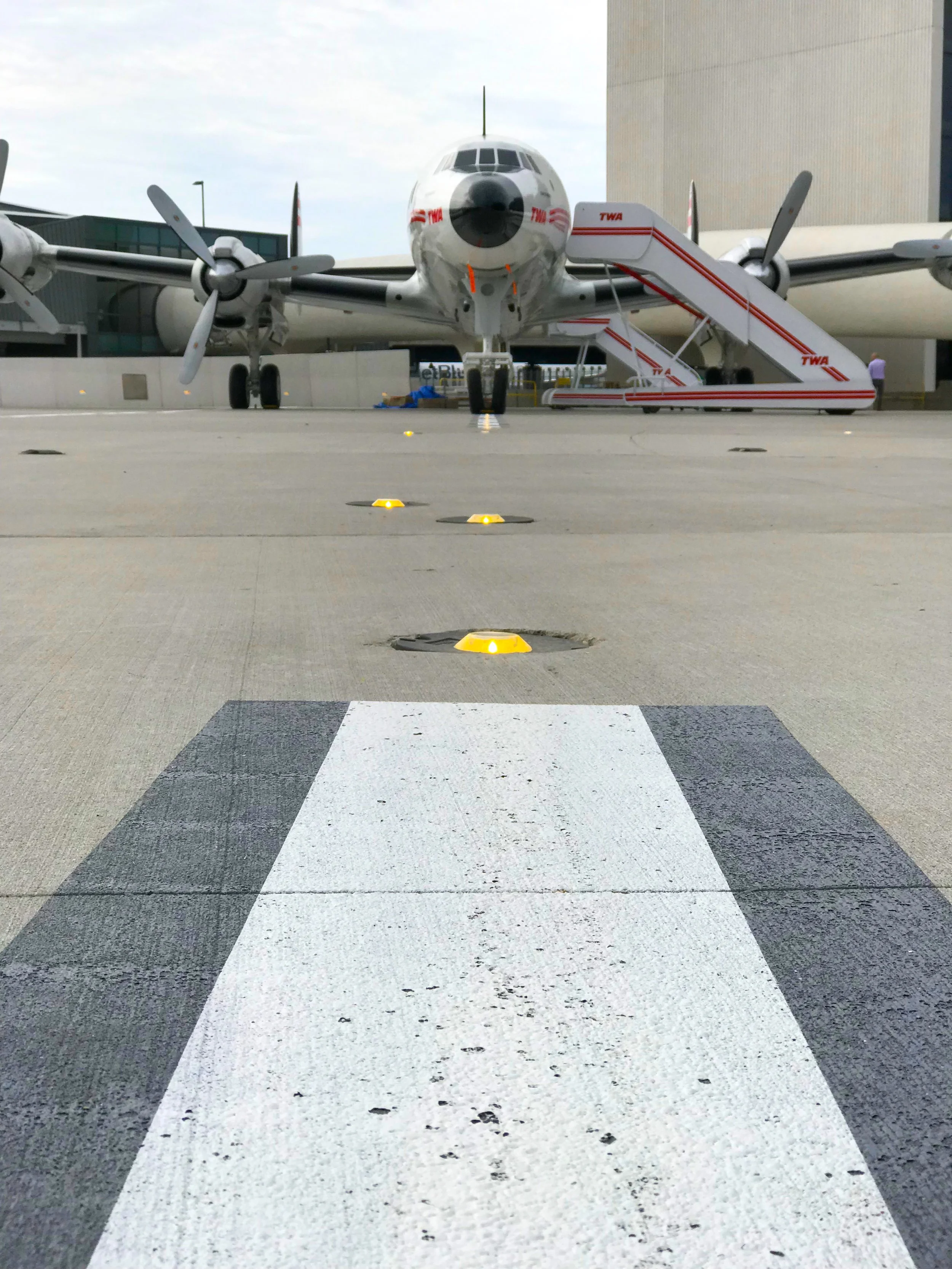 They didn’t miss a single detail, to include runway markings and lights.