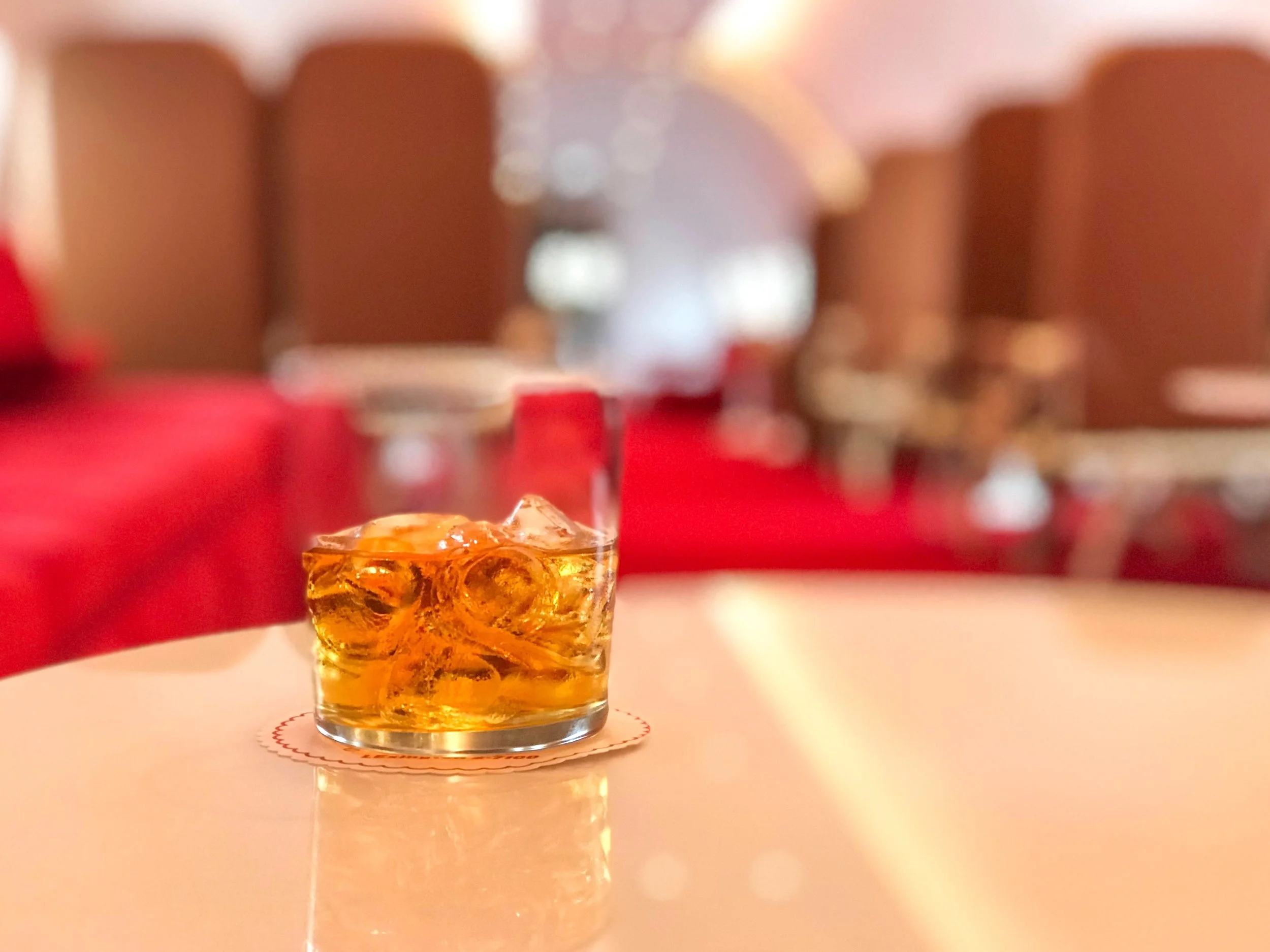 I had to get a Scotch on the Rocks, it just felt right.