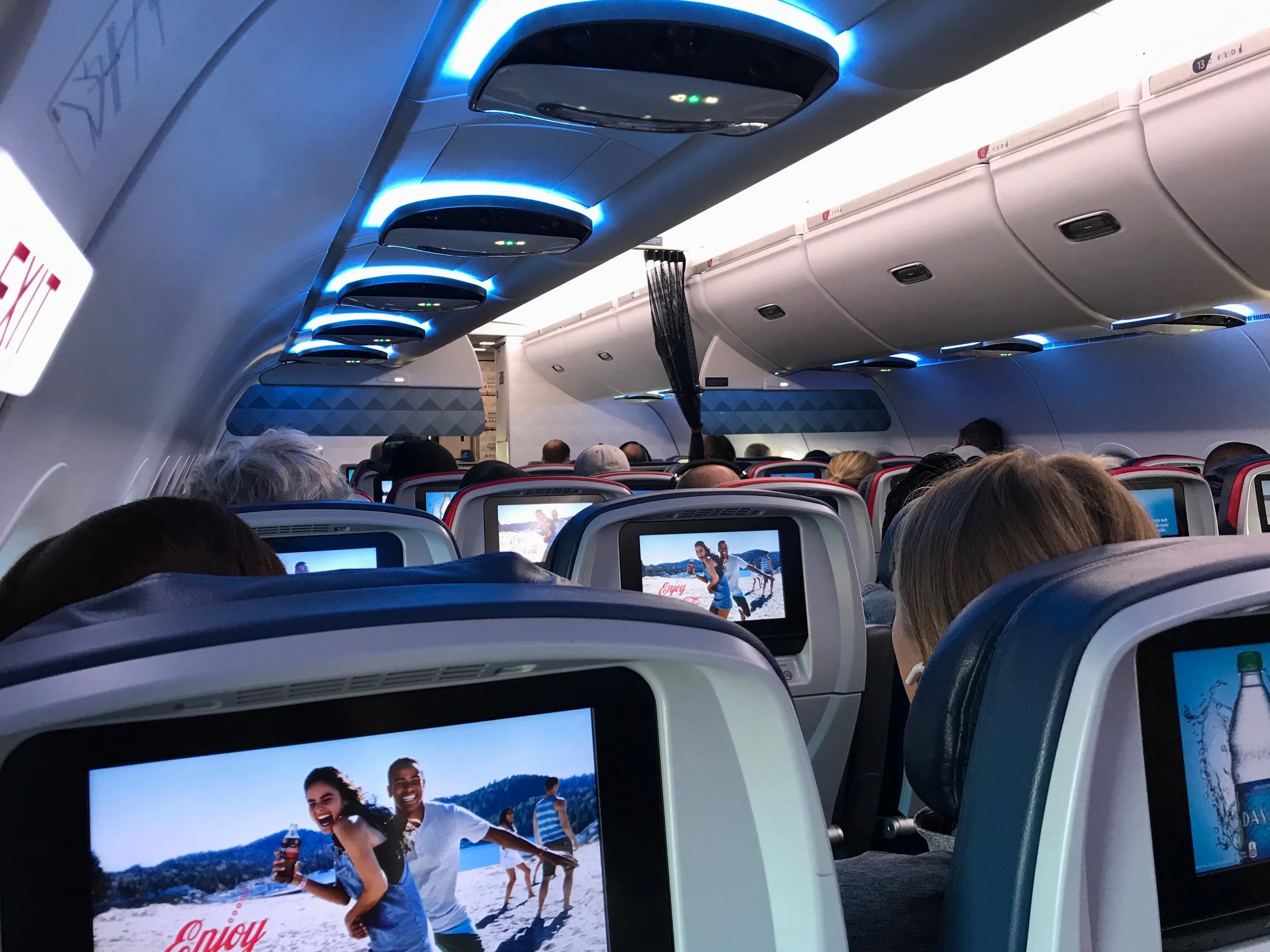 Delta Airlines Interior Economy