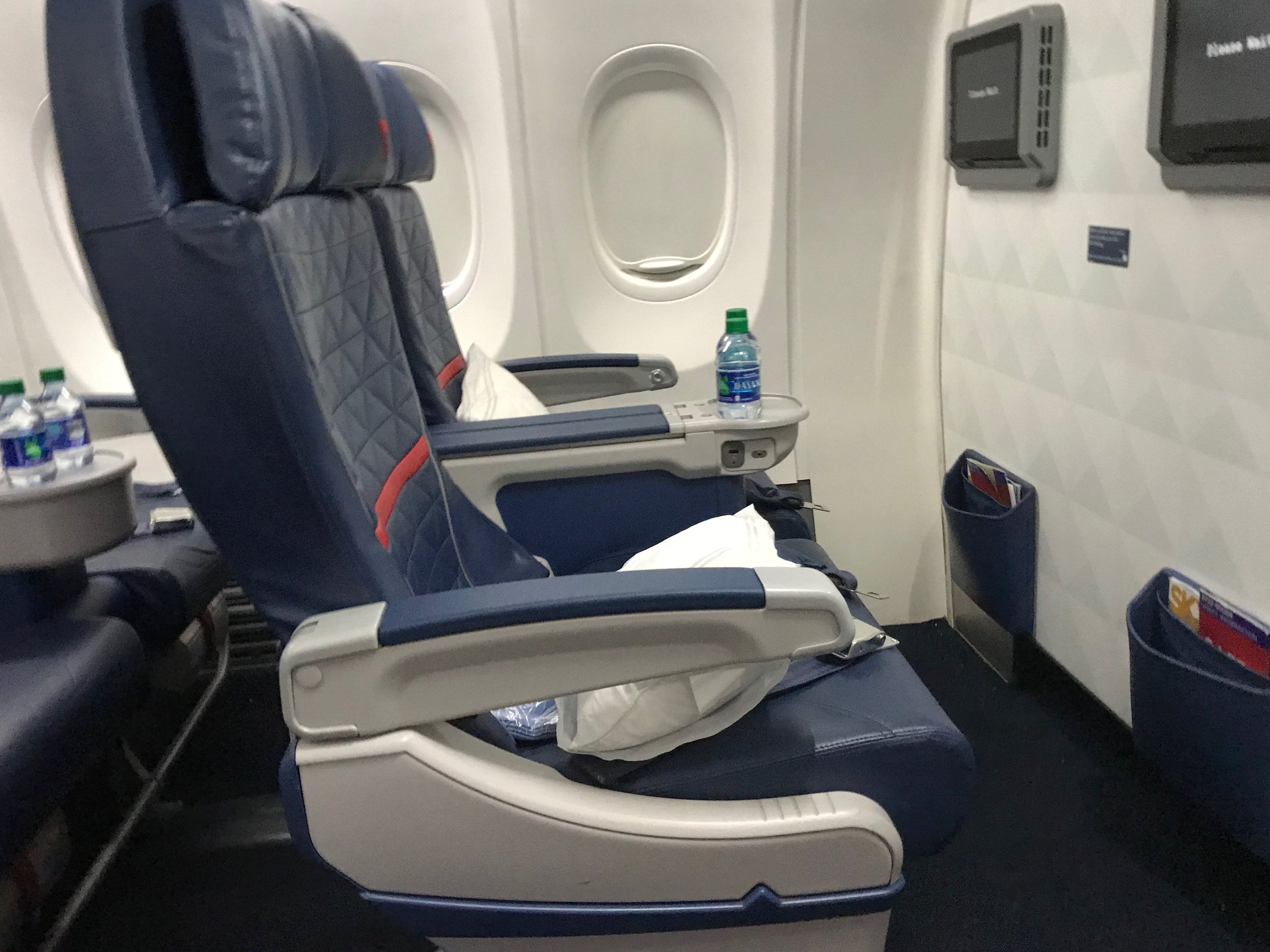 First Class Delta Airplane Inside