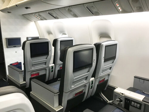 Trip Report: 767-400 Delta Premium Select, The New Slc, And A220 First  Class — Officer Wayfinder