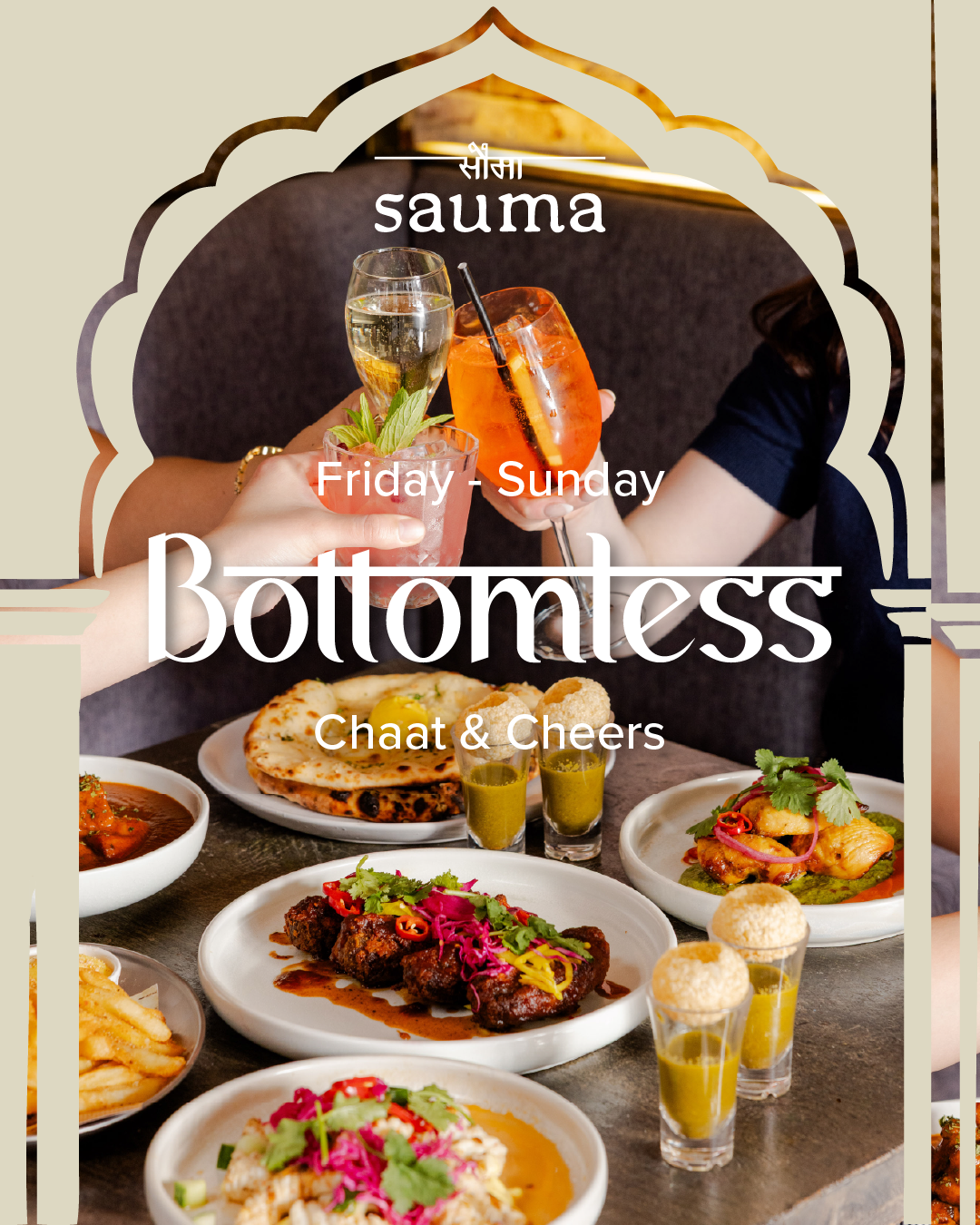 Bottomless Chaat &amp; Cheers
