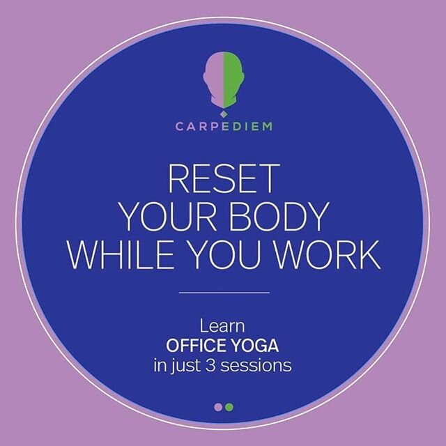 A bit of time for office yoga, things can improve greatly throughout the office in relationship management, stress management and more.... For booking classes:
Call: 02-6314200 or
Email: appointments@carpe-diem.ae

#office #stress #anxiety #anger #ir