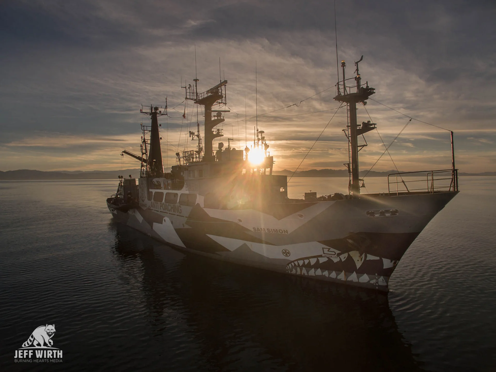 Sea Shepherd vessel MV Sam Simon. Gulf of California, Baja Mexico