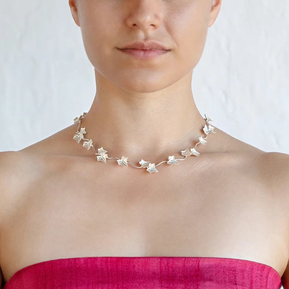 Ivy Necklace - Silver