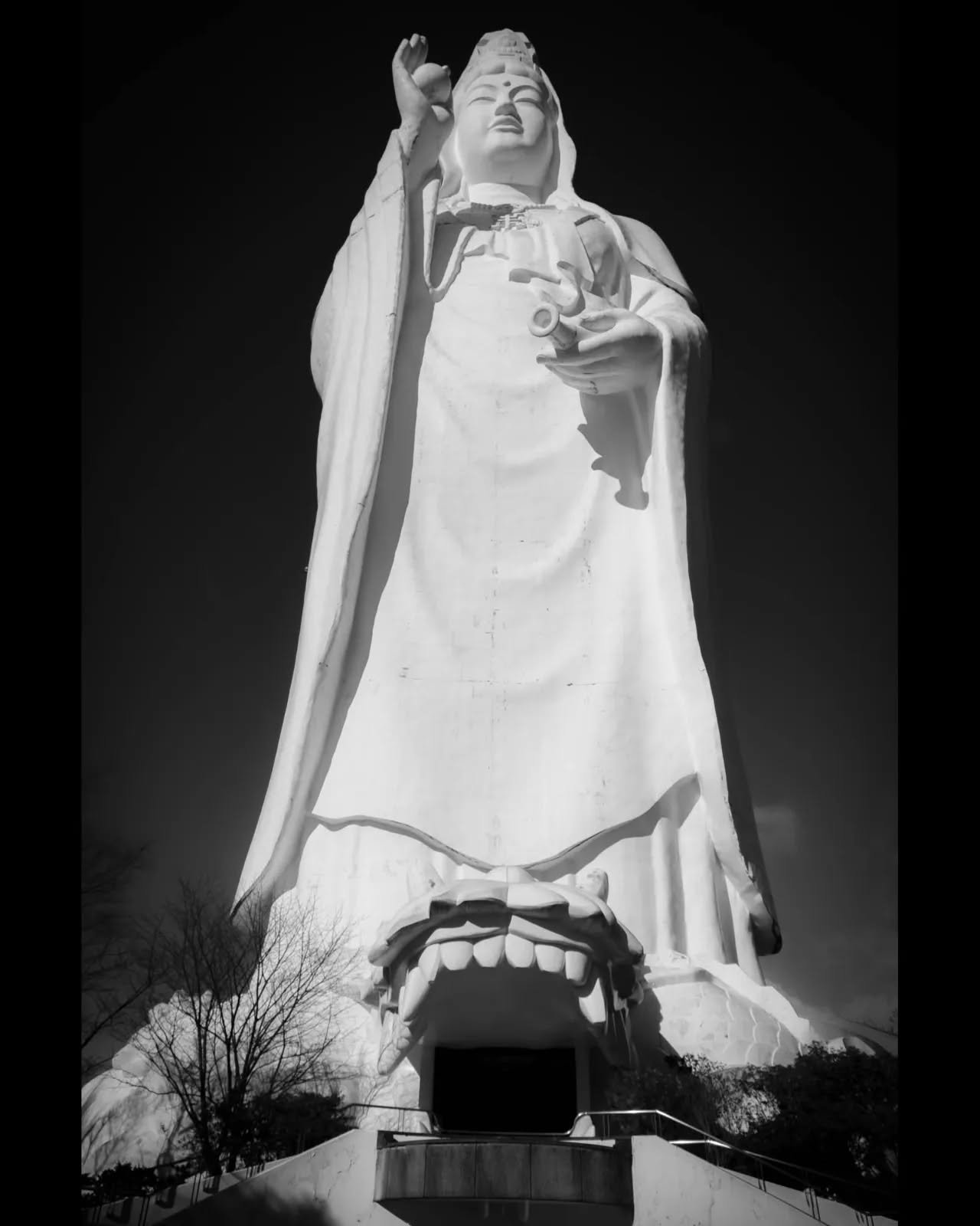 Sendai Daikanon, Sendai, Japan

A giant statue of the white robed Kannon or Goddess of mercy which overlooks the city of Sendai atop a hill.

Fuji X-T3, 18-135mm 

 #fujixseries  #fuji  #fujifilm  #fujixt3  #japanphoto #visitjapan #visitjapanau #japa
