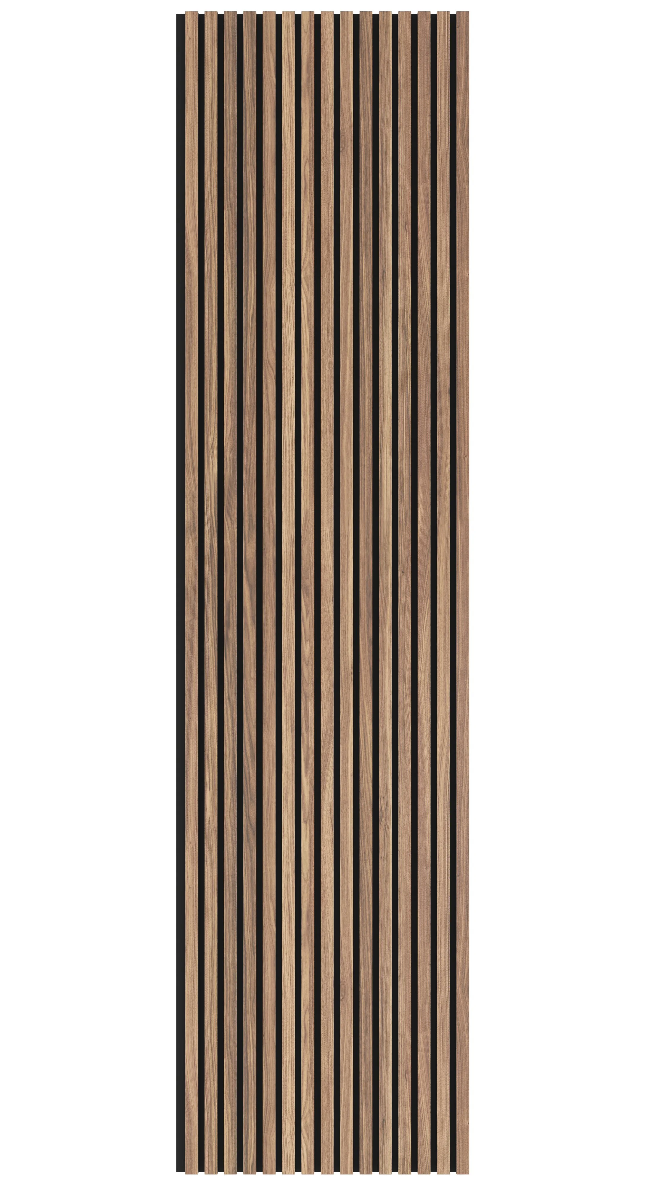 Acoustic Slatwall Panel Premium Natural Walnut — Global Doors and ...