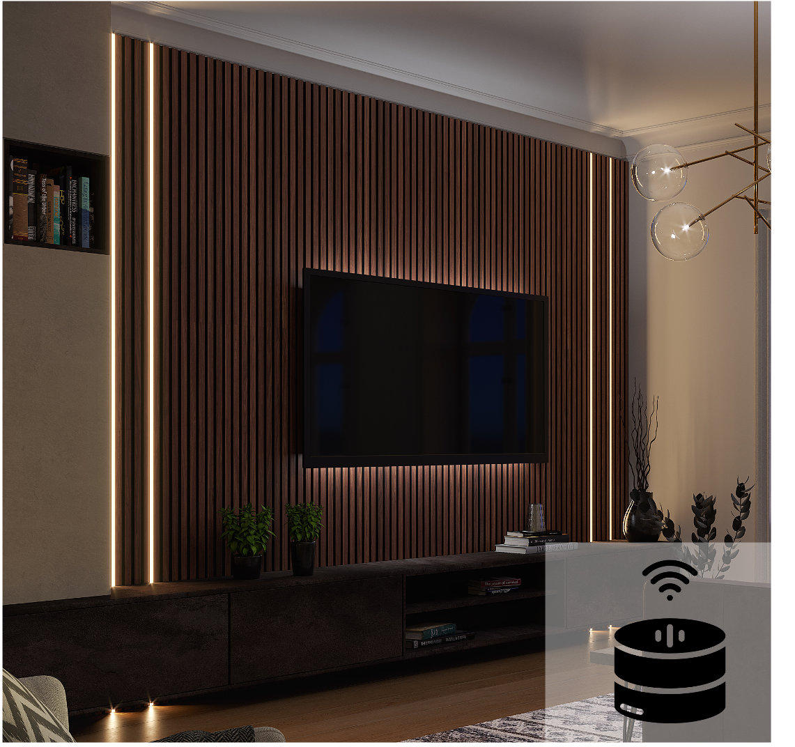 Slatwall LED Lighting — Global Doors and Interiors Ltd