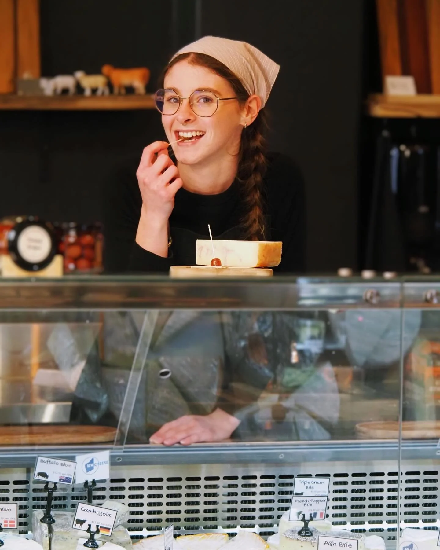 Meet our team: This is Angie! 👋🏼

Angie joined The Cheese Shop team in late 2024 and promptly became known for her quick wit, funny sense of humour, and great banter that keeps everyone smiling 💛

You&rsquo;ll find Angie in the shop most of the we