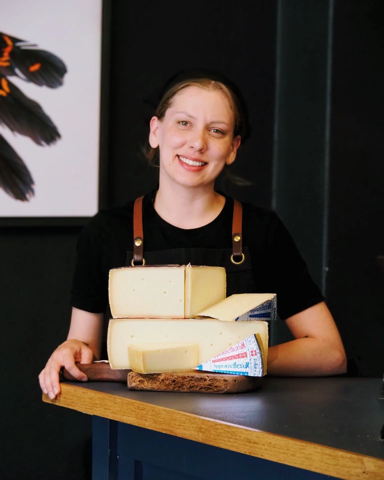 Meet our team: This is Michaela! 👋🏼

Michaela has been a hard-working member of The Cheese Shop fam since early 2024. She has a real gift for making every customer feel welcome, and her friendly personality and amazing attitude bring such a positiv