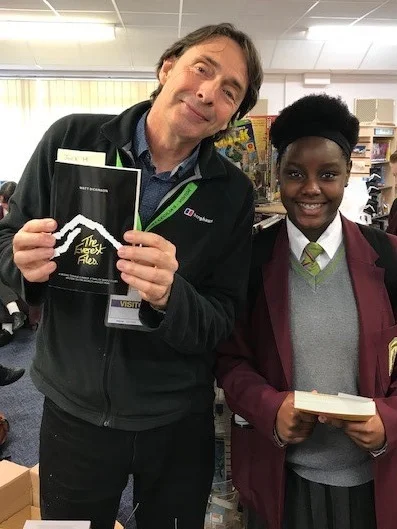 Everest and Beyond – author visits Saint Cecilia’s