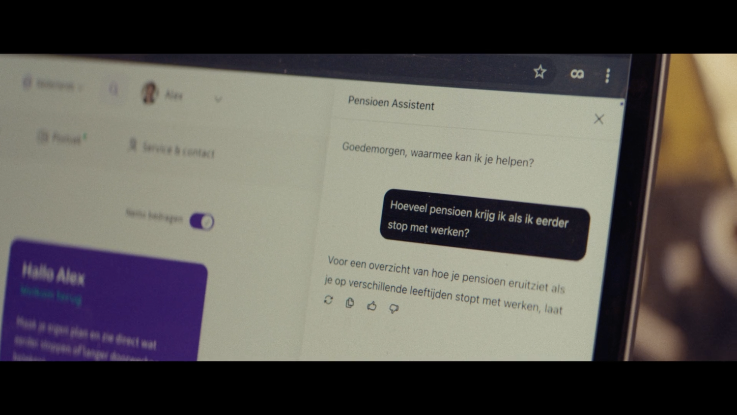 Still from Dromen over later · TKP