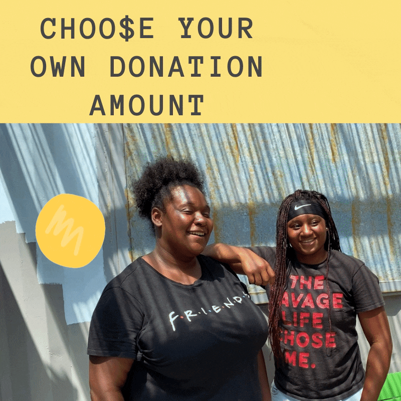 Every dollar counts! Choose your  custom donation amount.