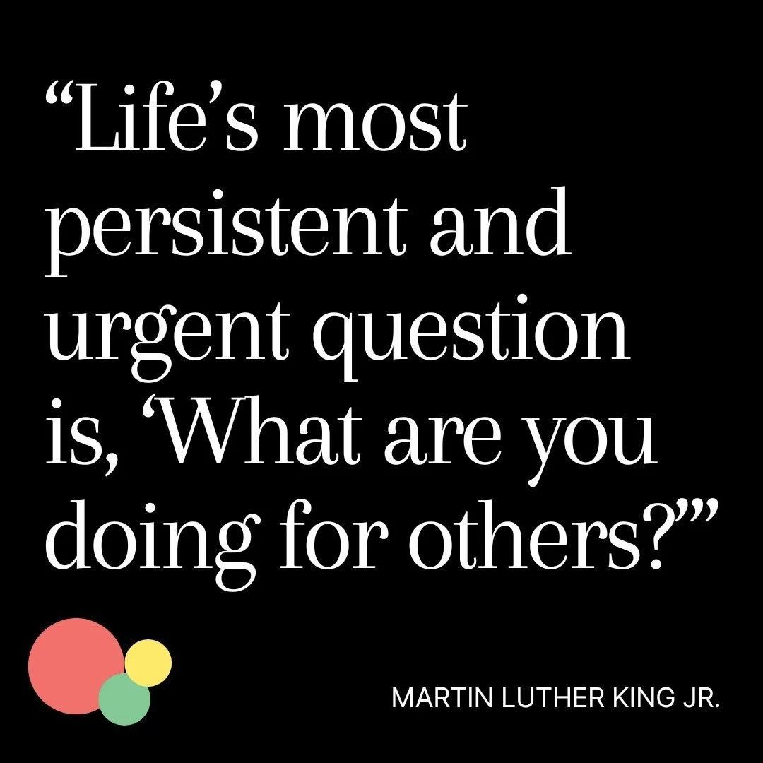 We&rsquo;re proud to walk alongside young leaders who live this question daily&mdash;building community, opportunity, and change. 

Today, we honor Dr. King by continuing the work together.