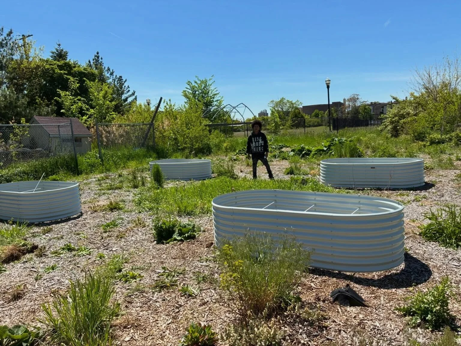 There&rsquo;s something special happening in the garden. 🌱

Our team has been hard at work building new garden beds for this summer&rsquo;s Keeping Grounded participants, creating a space where young people will learn, work, grow, and connect throug