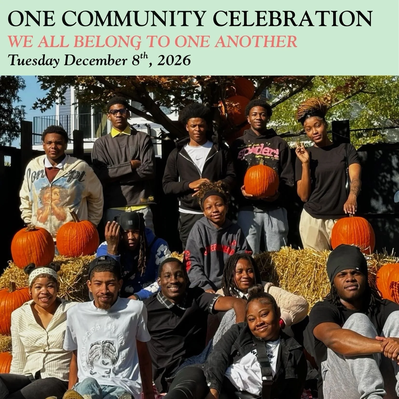 We all belong to one another. 💖

At One For One Chicago, community means knowing you are heard and surrounded by people who care.

When you support One For One, you help more young people experience that love and support while creating opportunities