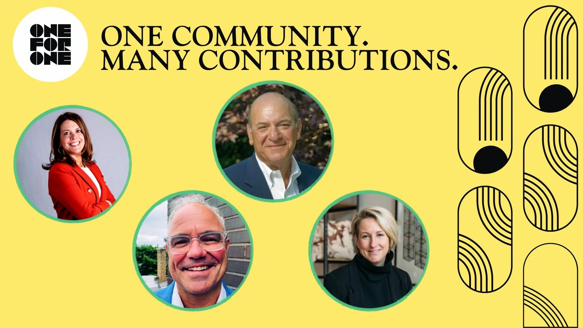 One Community. Many Contributions.