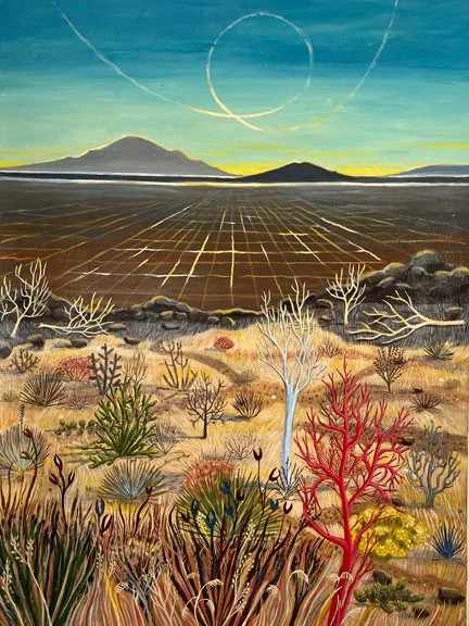 Winter Allergens
50" X 39", Acrylic on Canvas
Available
