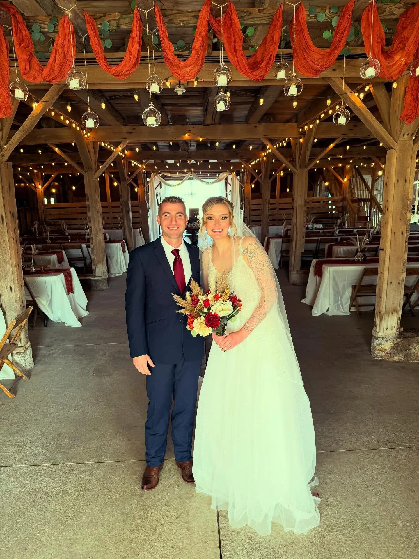 Congratulations to Mr. &amp; Mrs. Muhlenkamp! Ethan and Gracie, have the best time tonight 🎉 Thank you for loving my @boundarycandleco candles and giving your guests a fun personalized candle to take home. What a way to end our 2025 wedding season ❤