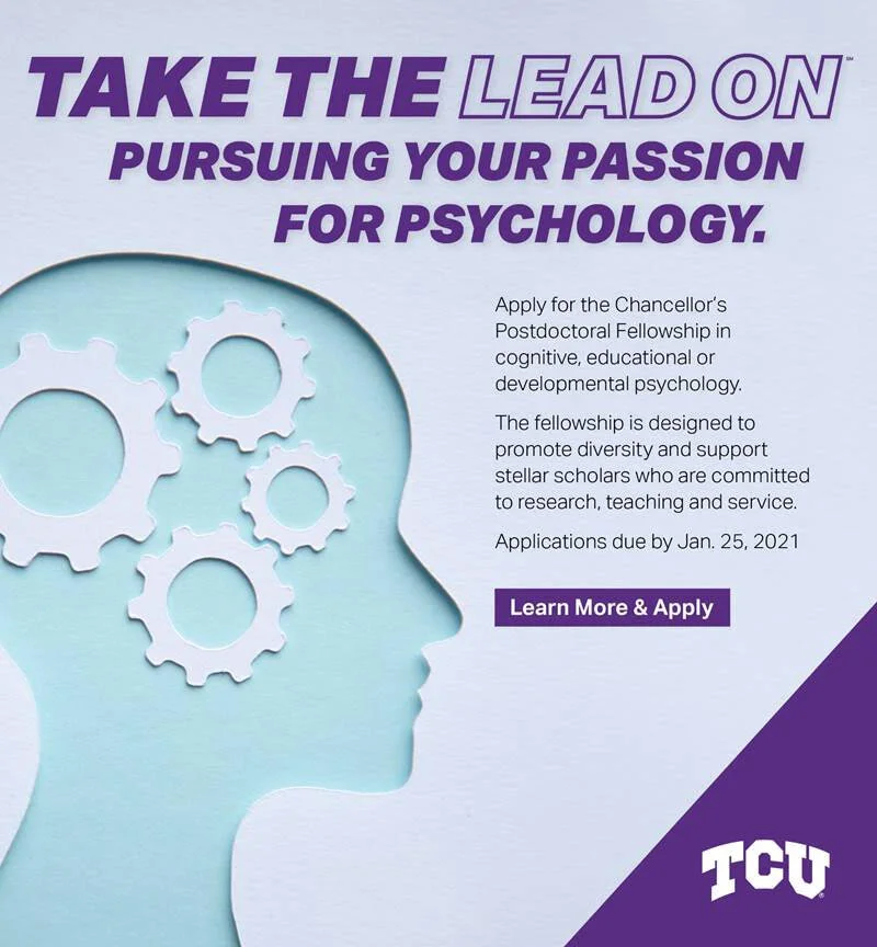TCU Chancellor’s Postdoctoral Fellowship 