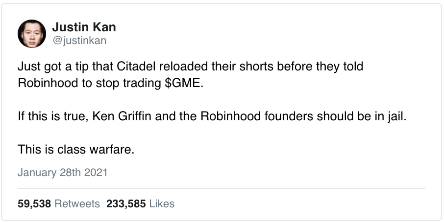 The Reddit traders are not not a mob, and Portnoy & AOC aren't helping...