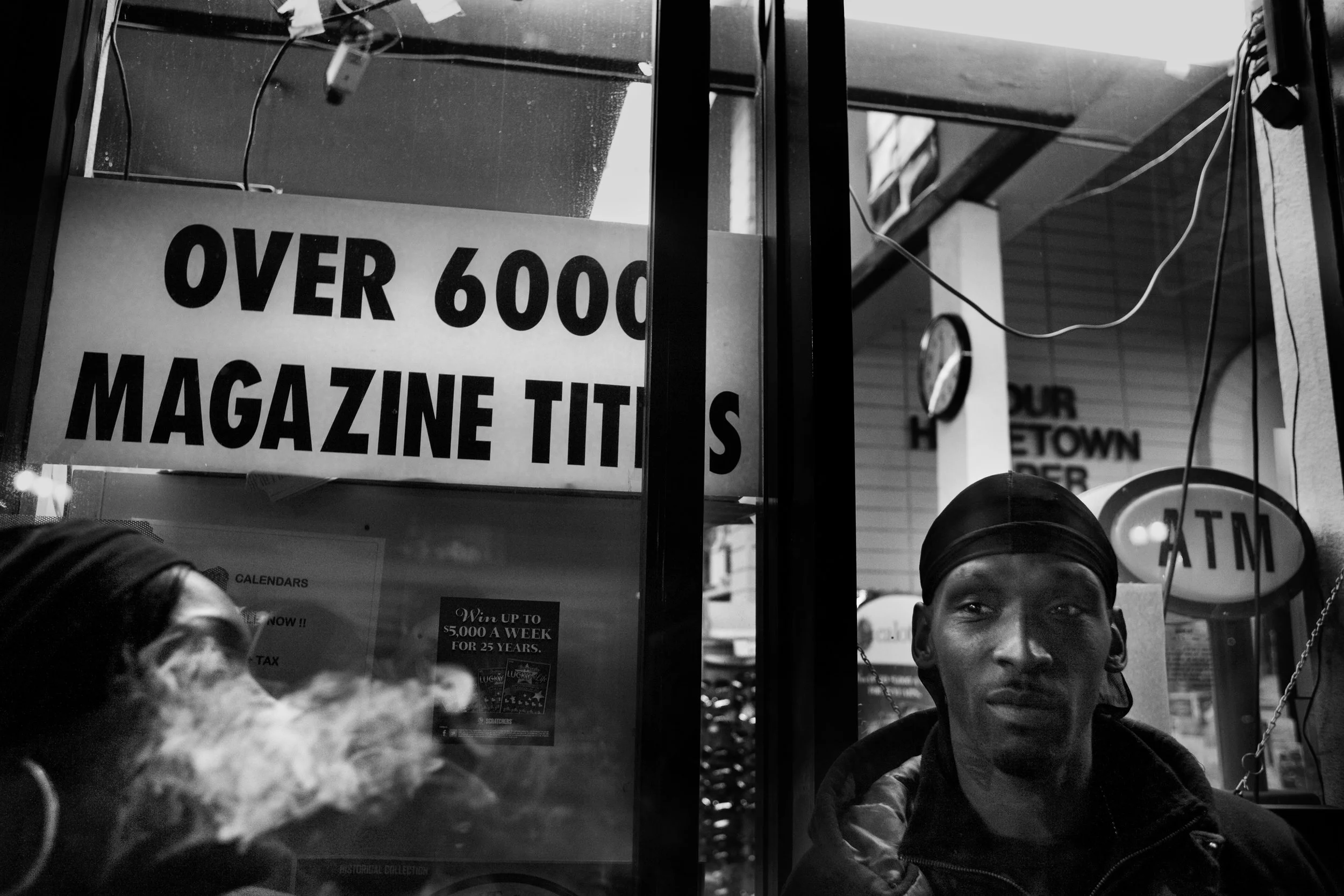  Shanon found work as a security guard at a magazine shop in downtown Oakland. Knowing the community well, he acted as a liaison between his friends on the street and the store staff. 