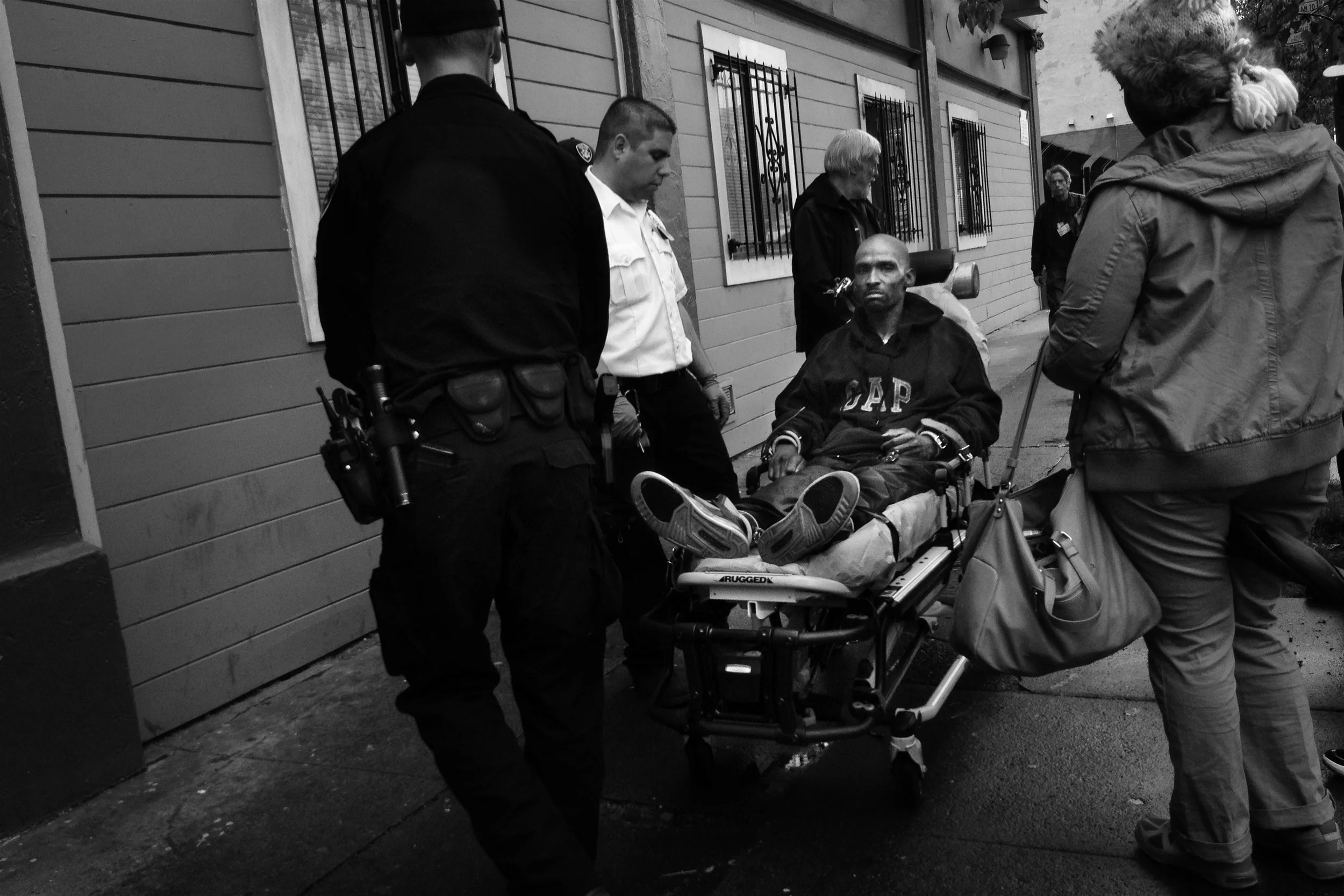  Back at the rehab center, Shanon becomes violent during a drug-induced mental breakdown. An ambulance is called and Shanon is taken to a mental health hospital. 