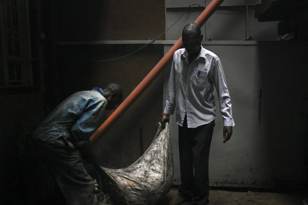  A private trash collection agency collects trash during a trash pickup run in Nairobi on June 29th 2013. With the legislation taking effect later in the year or early next year, the main challenge will be to incorporate the informal sector without e