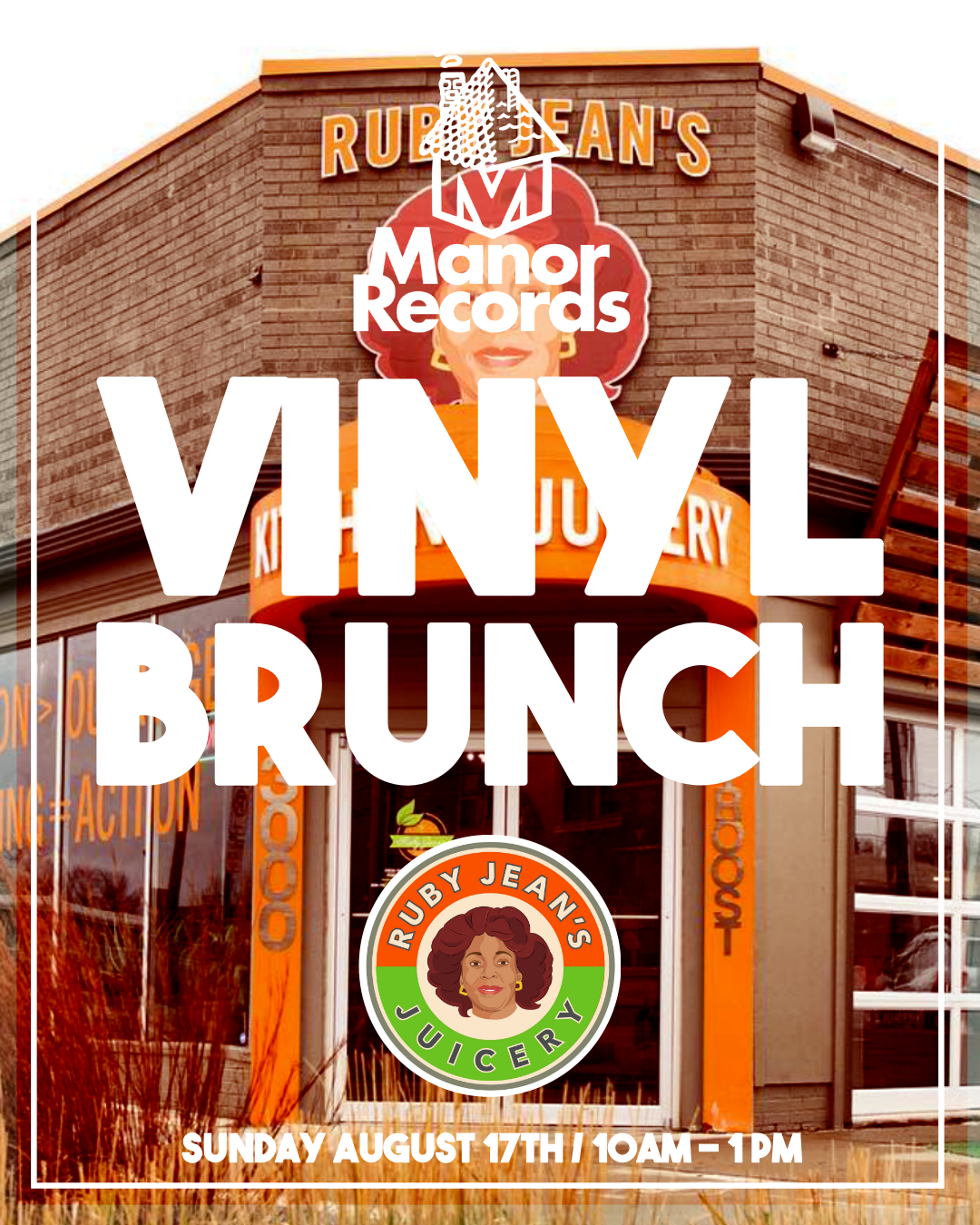Vinyl Brunch @ Ruby Jean's Juicery