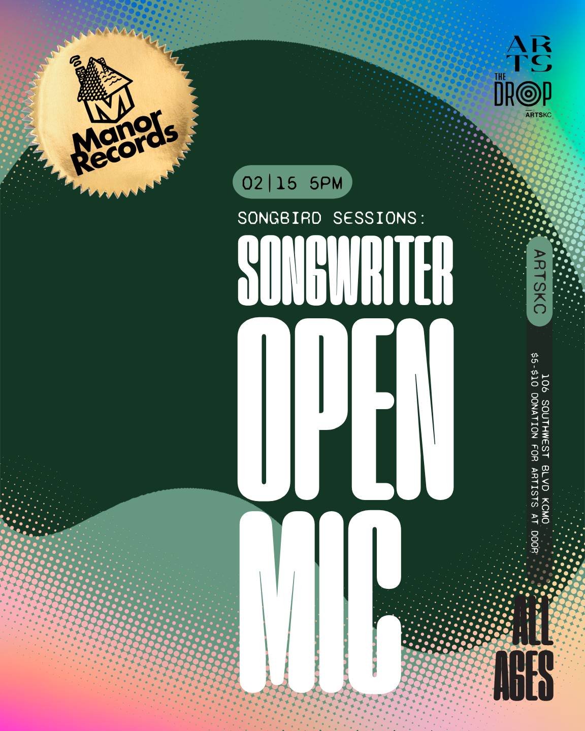 Songbird Sessions Songwriter Open Mic 