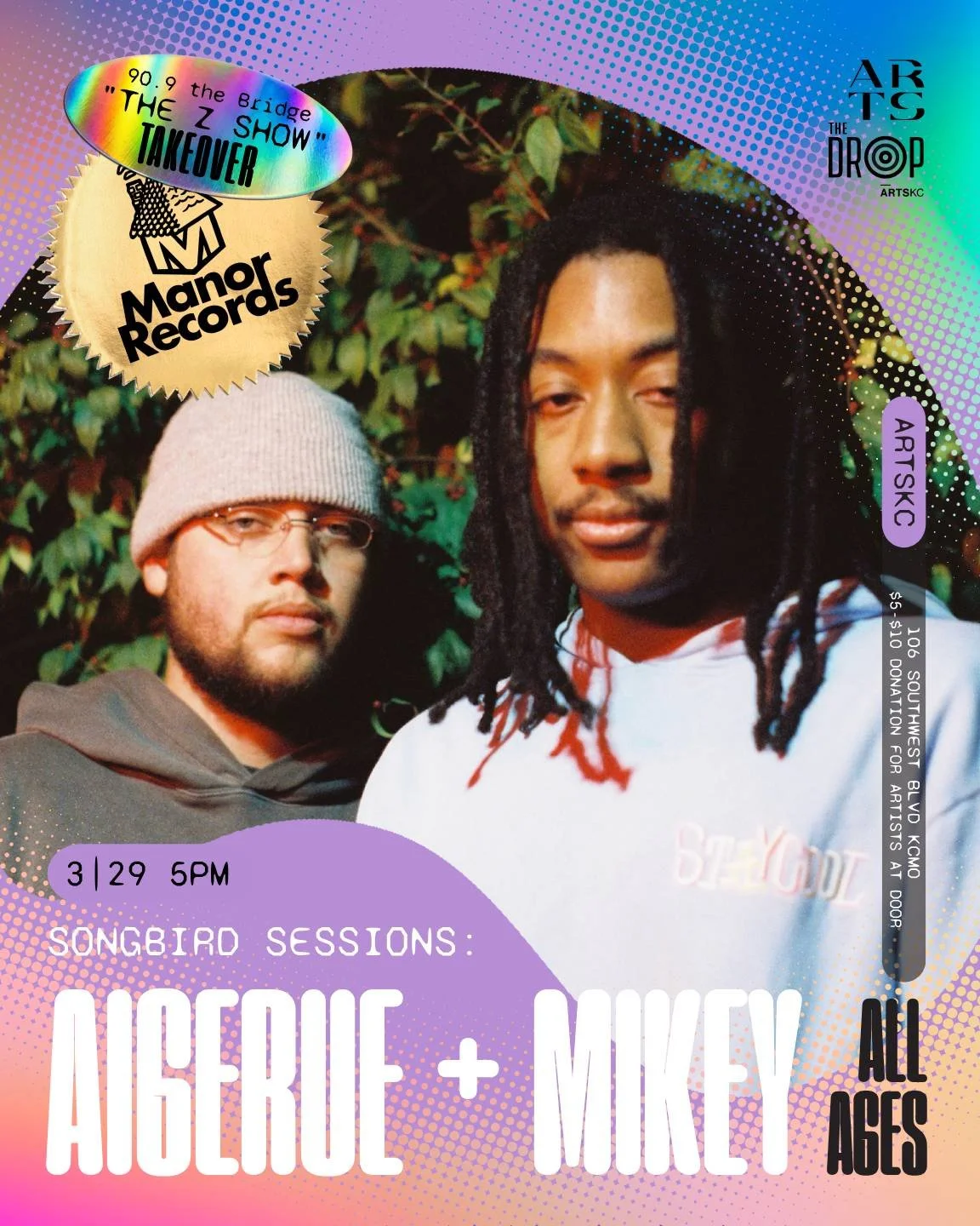 Songbird Sessions ft. Aigerue + Mikey (Z Show Takeover)