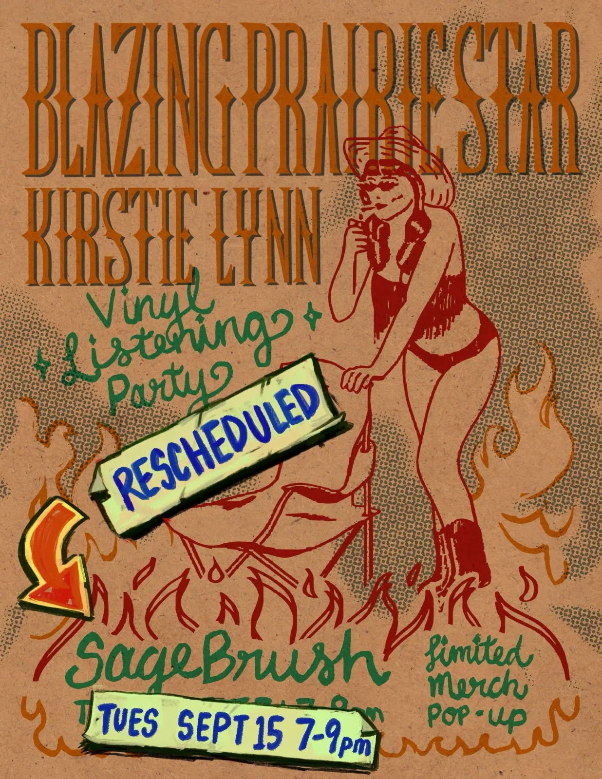 Kirstie Lynn "Blazing Prairie Star" Vinyl Listening Party